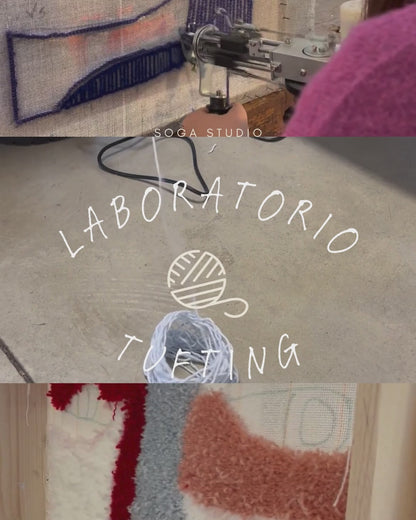 Laboratorio Tufting: Tappeto o Arazzo 40x40 cm